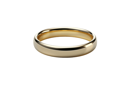 Gold Wedding Band png