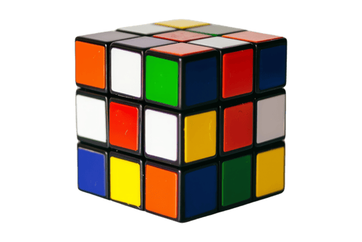 Classic Rubik's Cube Puzzle png