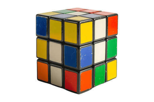 Classic Rubik's Cube Puzzle png