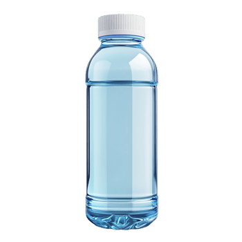 Bottle of Water on Transparent Background AI-Generative png