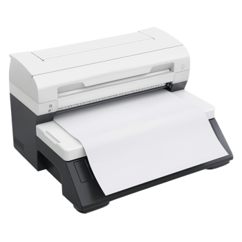 A printer with paper on top of it png