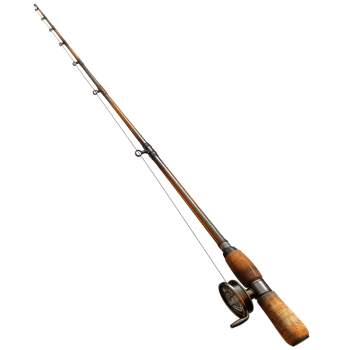 Fishing rod isolated on transparent background png