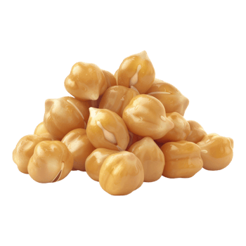 A pile of chickpeas on transparent background png