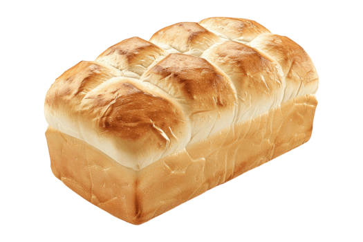 Freshly baked loaf of bread isolated on transparent background. png