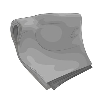 Napkin Folding Inspiration vector