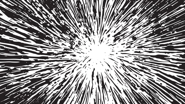 Gritty monochrome grunge texture for black graphics background and artistic design illustration vector