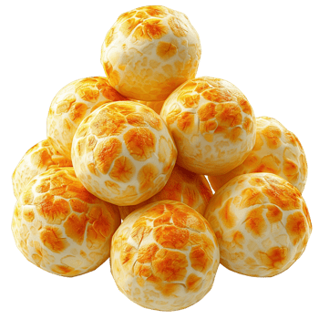 Generated Ai Brazilian Cheese Bread Pao de Queijo png