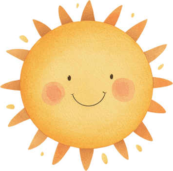 Charming Smiling Sun Illustration Spreading Joy png