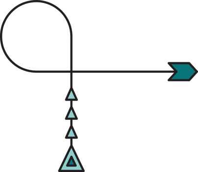 Turn Right Arrow Illustration png