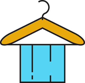 Towel on Hanger Icon png