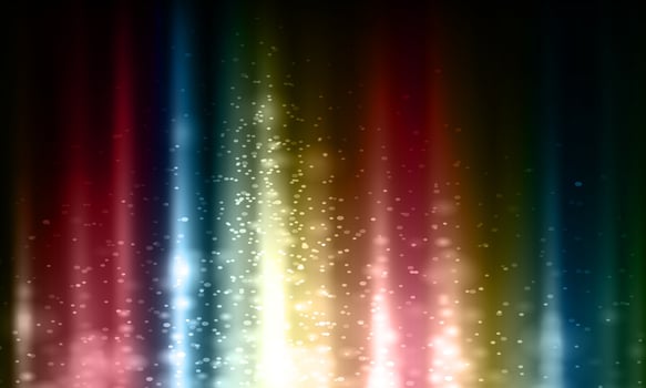colorful shining sparkle magic soft light dark background. vector