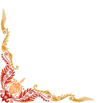 Dayak Border Corner png