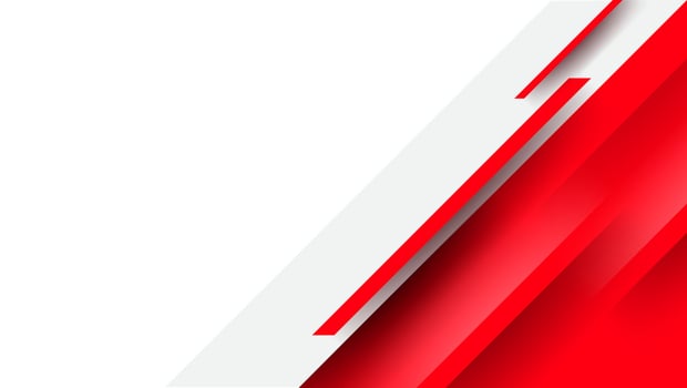 red and white abstract background with diagonal stripes vector