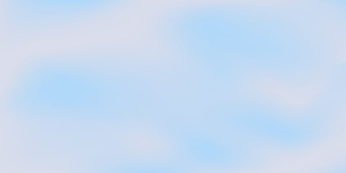 Blue sky and white gradient minimal background for wide web header, and web banner design. Abstract smooth soft gradient background, web poster. EPS 10 vector