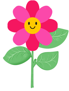 Flowers cute illustration Clipart decoration png