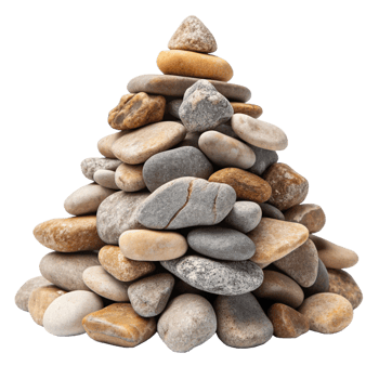 Rugged Pile of Stones png