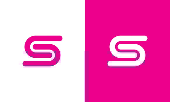 S initial logo, S letter logo premium and unique logo brand logo vector