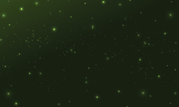 Realistic background night sky with sparkling glowing stars vector