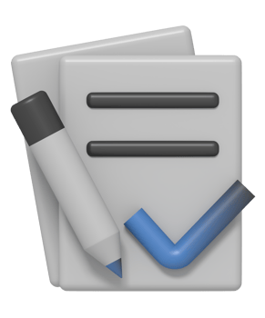 Note book checklist png