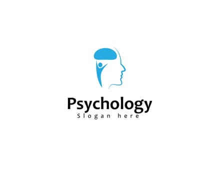 Human think health, spirit and success logo design inspiration vector