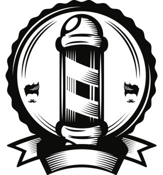 vintage retro classic barbershop pole png
