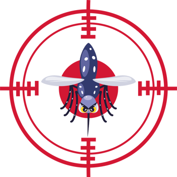 control mosquito warning in target focus png