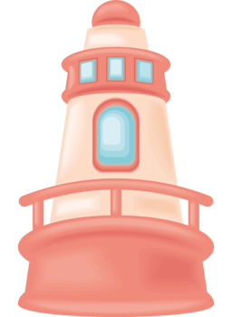 lighthouse tower marine cartoon png