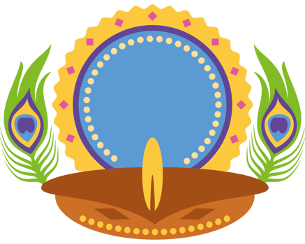peacock feather for decoration janmashtami png