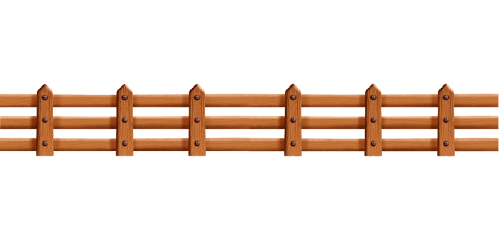 Wooden fence,Illustration Clipart decoration art boarder png