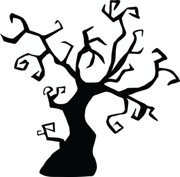 Halloween Dark Tree png