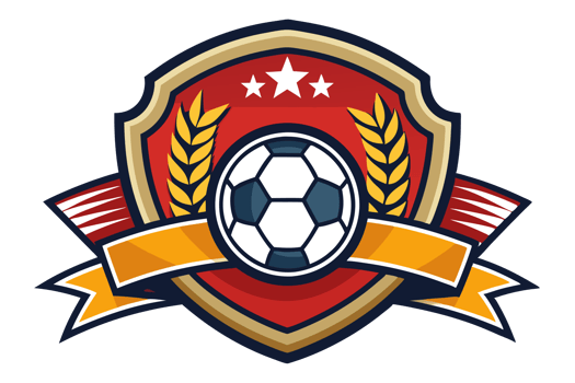 Illustration Vintage Modern badge emblem Football soccer png