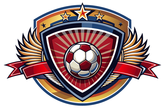 Modern badge emblem Football soccer Sport Illustration png