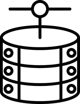 Data Line Icon vector