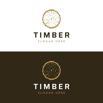 vintage retro wood and wood tools logo template.Logo design for carpenter ,old badge,furniture. vector