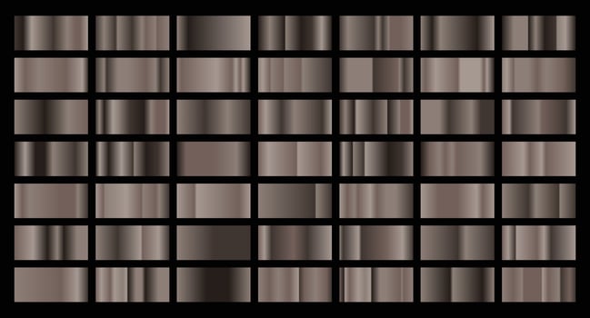 Set of steel texture background. Steel background texture. Steel metal background templates. Metal gradient collection. illustration vector