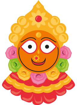 lord balbhadra mask rath yatra hindu png