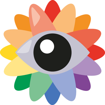 color blind and normal eye png