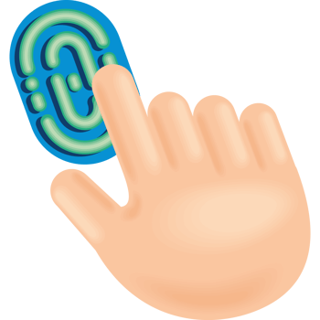 finger print secure png