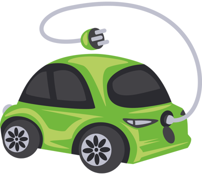 electric car charger png