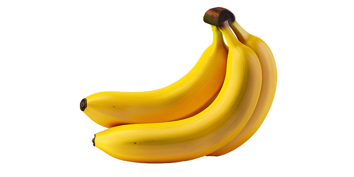 A Bunch of Delicious, Yellow Bananas, Nature's Snack png