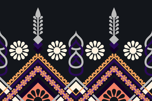 traditional thai art vector