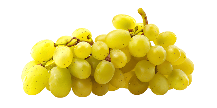 A Bunch of Tart, Green Grapes, A Refreshing Treat png