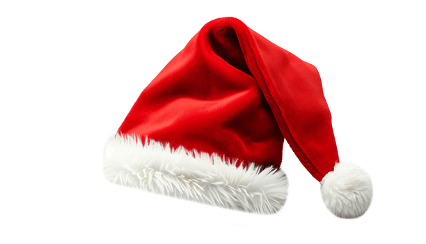 A Traditional, Santa Hat, Perfect for Holiday Photos png