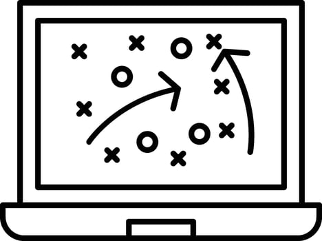 Strategy Icon Design For Personal and Commerial Use vector