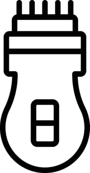 Shaving Machine Icon Design For Personal and Commerial Use vector