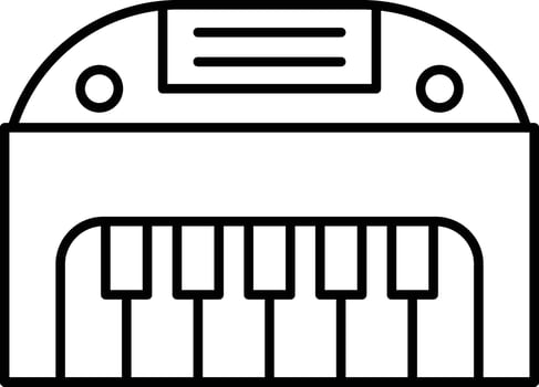 Toy Plane Icon Design For Personal and Commerial Use vector