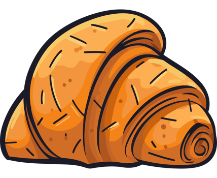 gourmet meal with bread icon isolated png