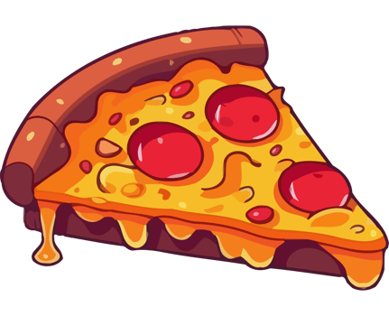pepperoni pizza, baked to perfection in pizzeria isolated png