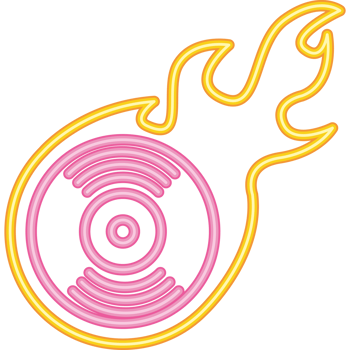 neon music electronic illustration png
