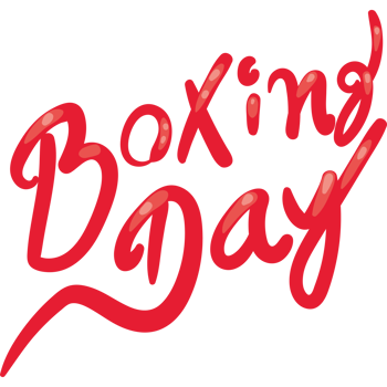 Boxing day logo png